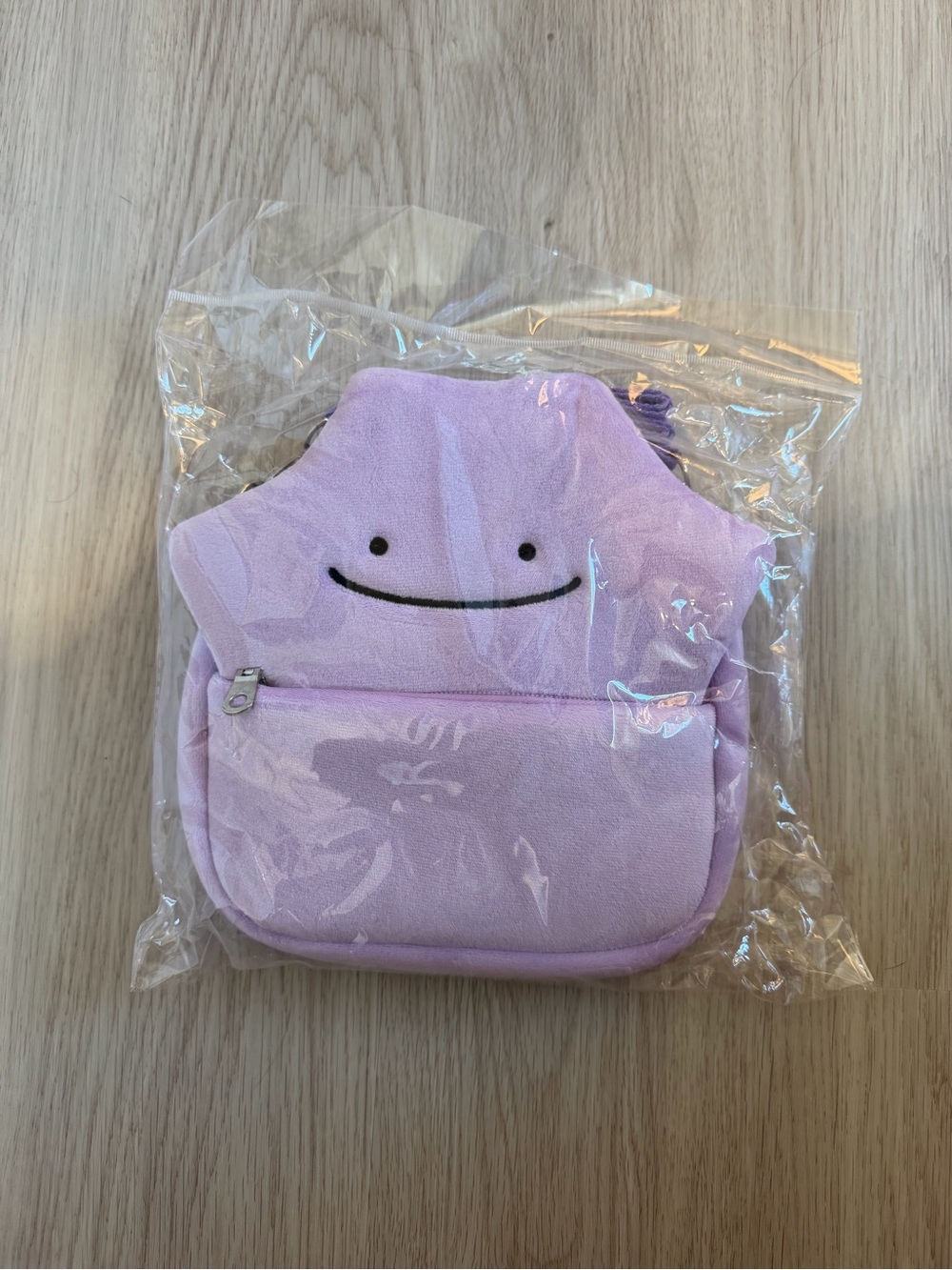 Brand New Pokemon Ditto Metamon Plush Shoulder Bag